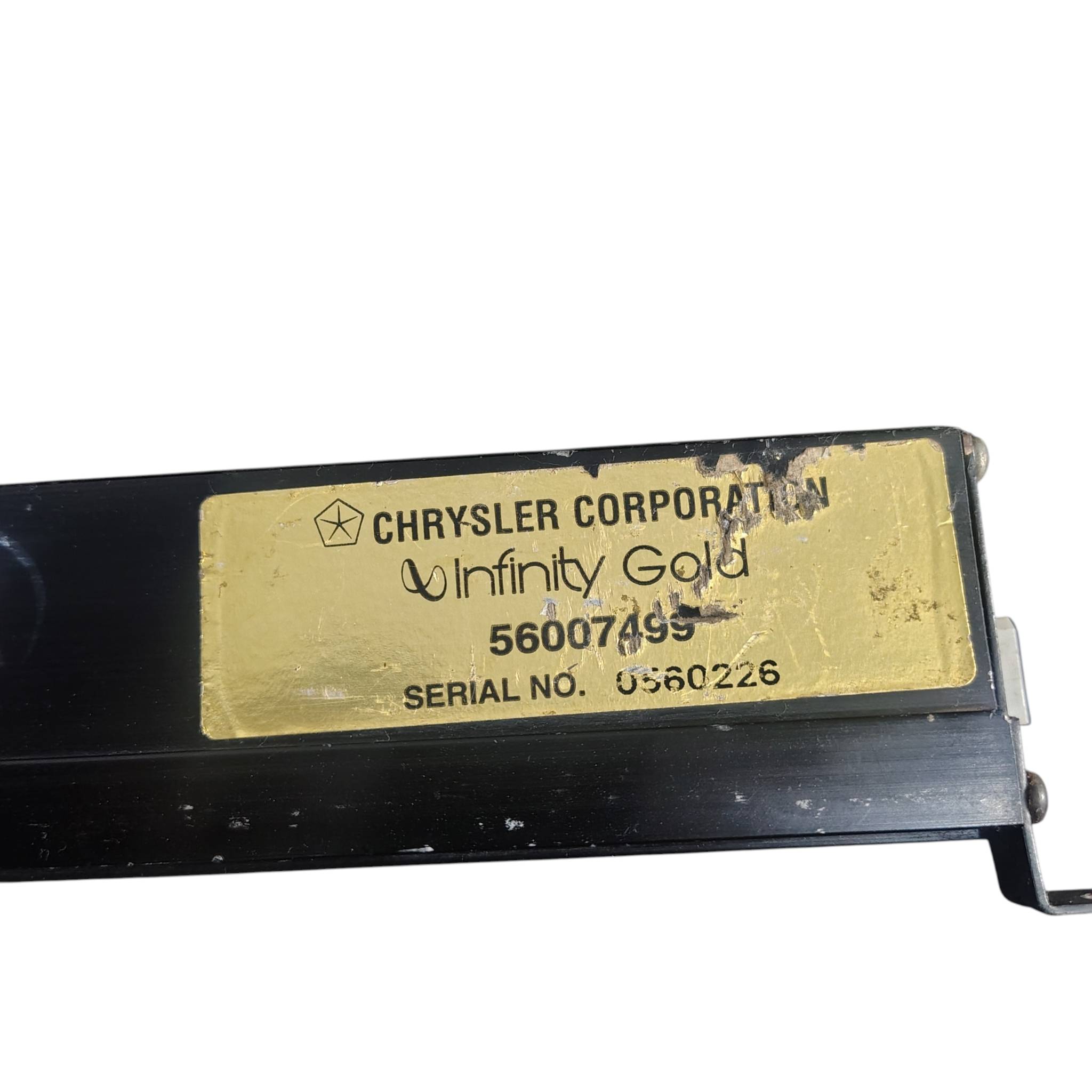 Modulo Amplificador Infinity Gold Jeep Cherokee 56007499 Preto - Imagem 3
