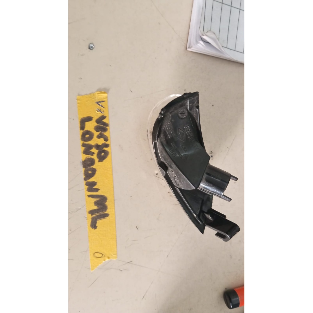 Pisca Centro Retrovisor Logan E Nissan Versa 15 Ele É Código - Imagem 2