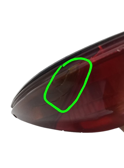 Lanterna Traseira Titan 150 Mix 2009-2013 Avaria - Imagem 3