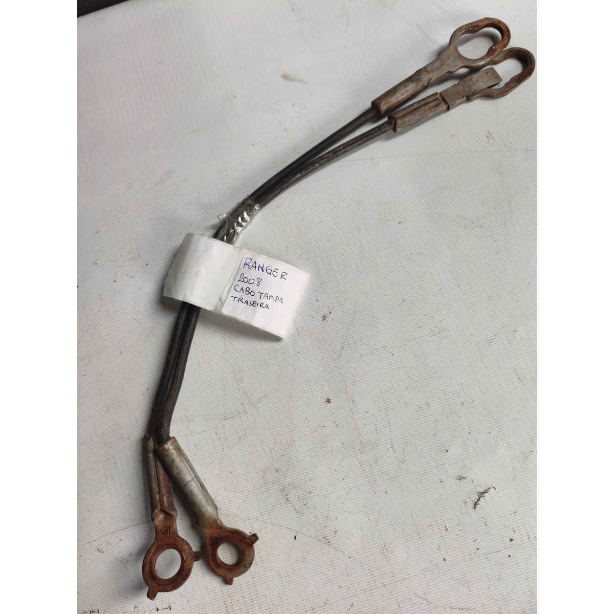 Par Cabo Tampa Traseira Ford Ranger 2008 2009 2010 2011 - Imagem 5