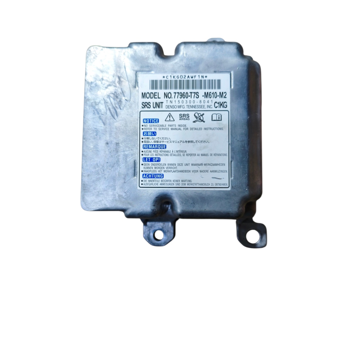 Módulo Airbag Honda HR-V 2016 a 2020 77960T7SM610M2