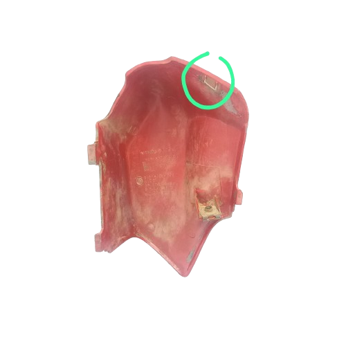 Capa Bengala Protetor Garfo Biz100 Original 1998-2005 Avaria - Imagem 4