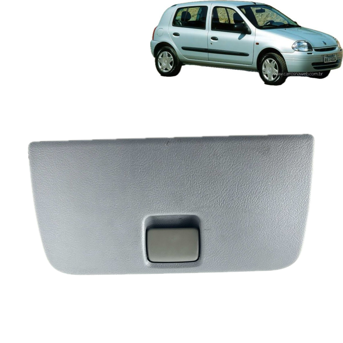 Tampa Do Porta Luva Renault Clio RN 1.0 16V 2002 2003 - Imagem 1