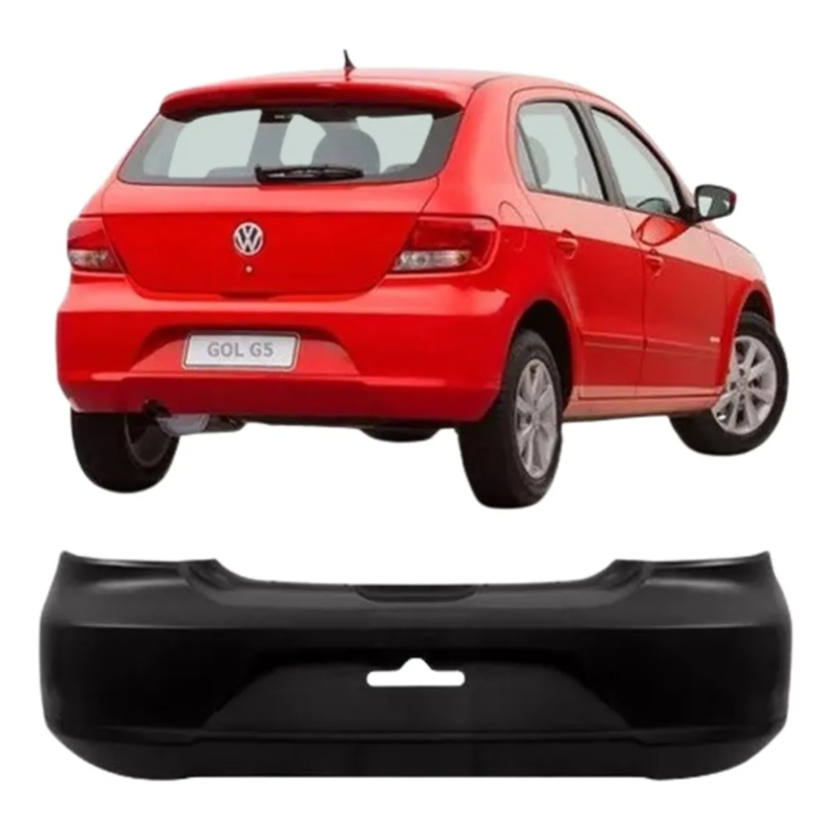 parachoque traseiro gol 2010 - Imagem 1