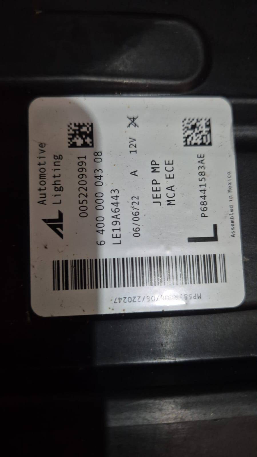 Farol Esquerdo Jeep Compass 2022 a 2024 Full Led - Imagem 2