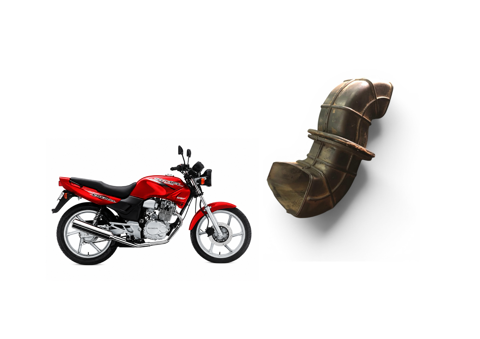 Duto De Ar Honda Cbx Strada 200 Original Usado