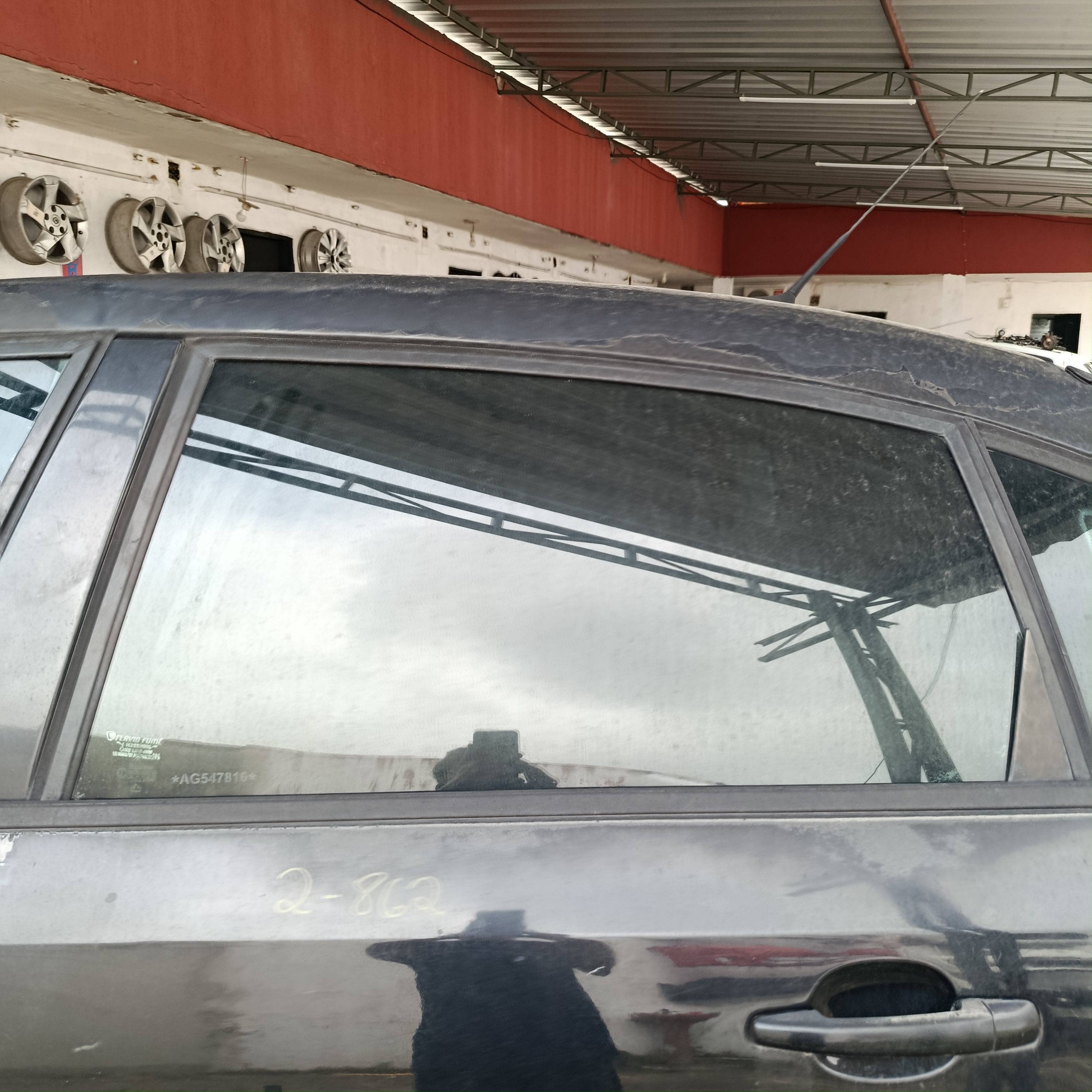 VIDRO PORTA TRASEIR ESQUERD CITROEN C4 PALLAS - Imagem 4
