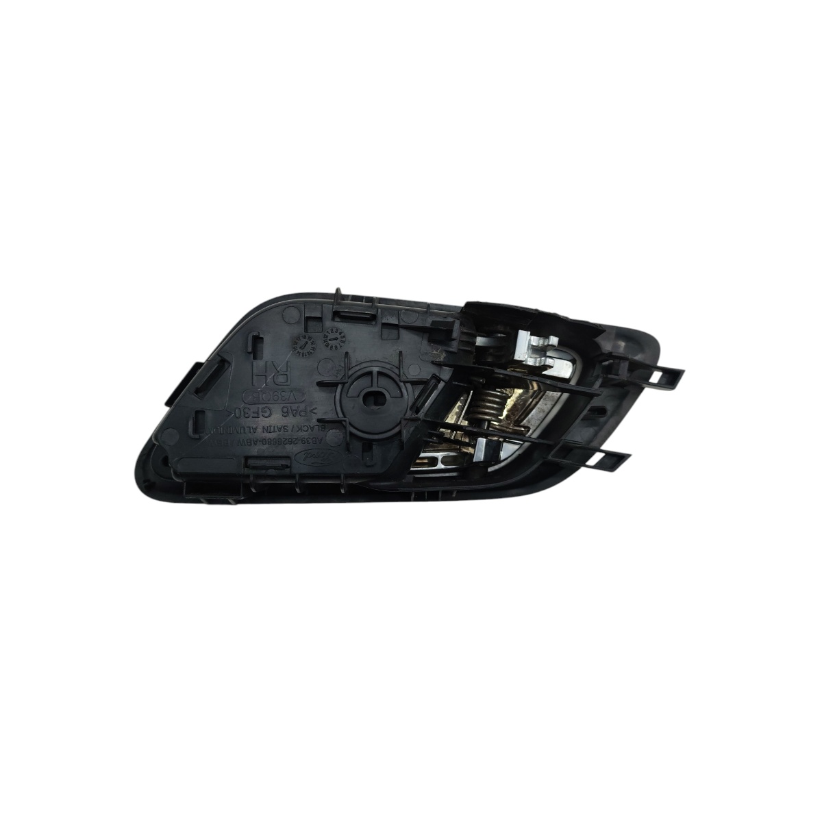 Maçaneta Interna Cromada Porta Direita Ford Ranger 2012-2023 Cromada/preta Dianteira - Imagem 4