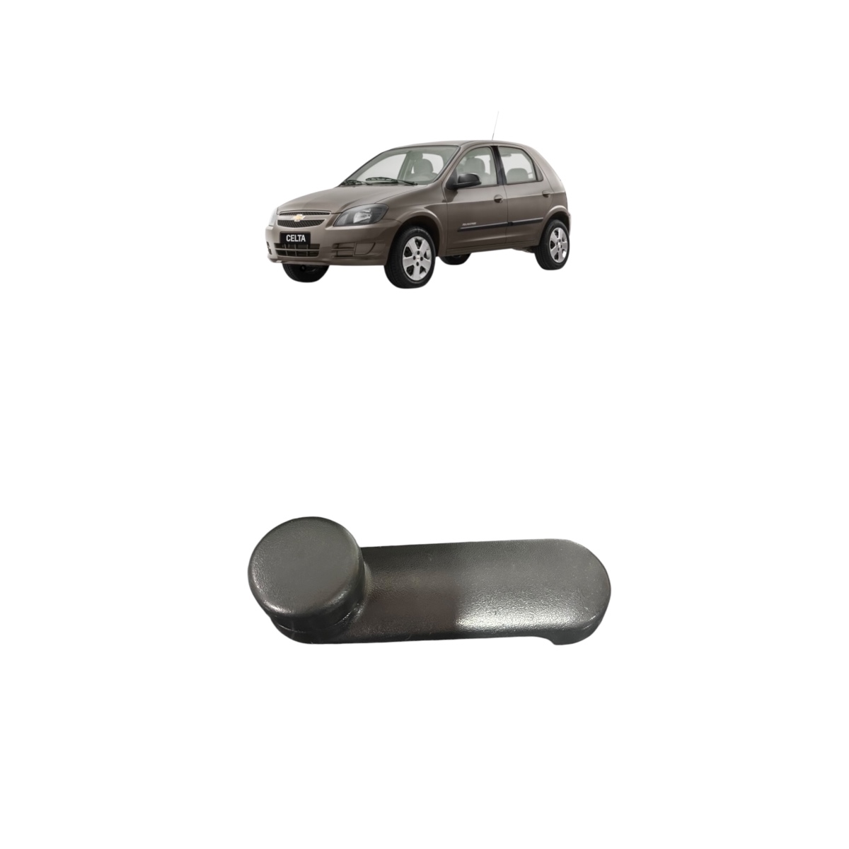 Manivela Vidro Gm Celta Corsa 2015 A 2015 Preto