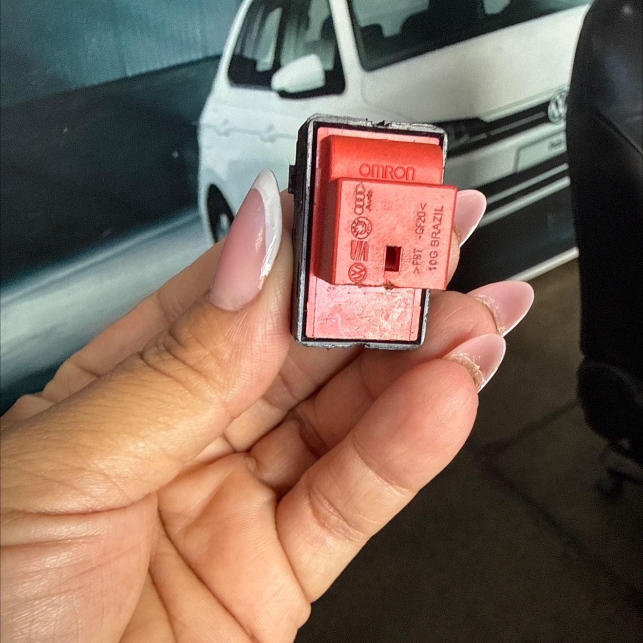 Interruptor Trava De Porta Gol - Imagem 2