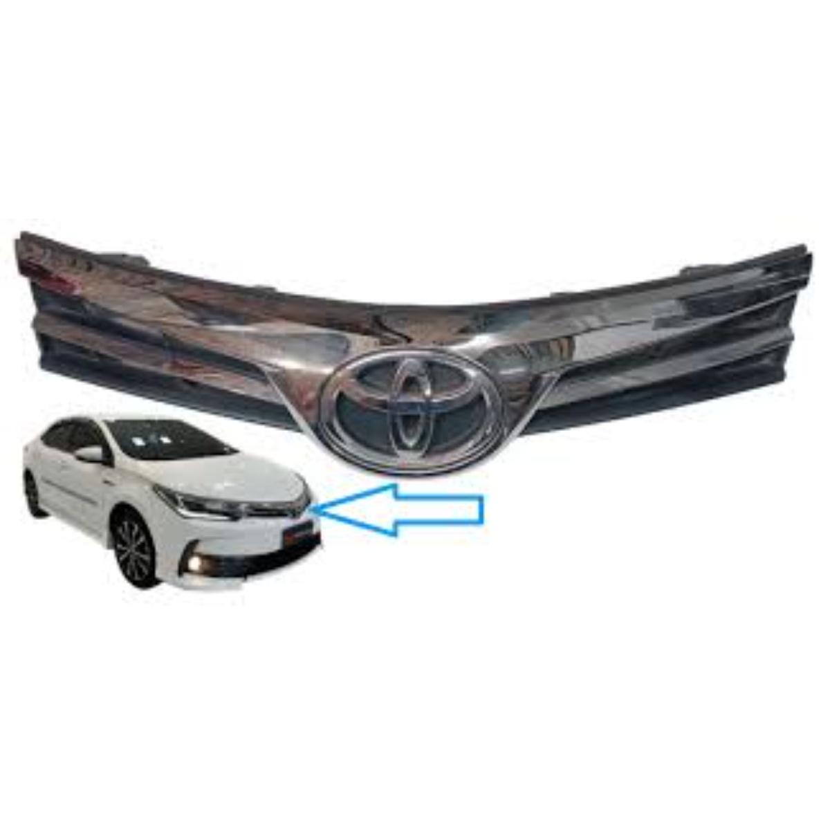 Grade Frontal Toyota Corolla 2017 a 2019