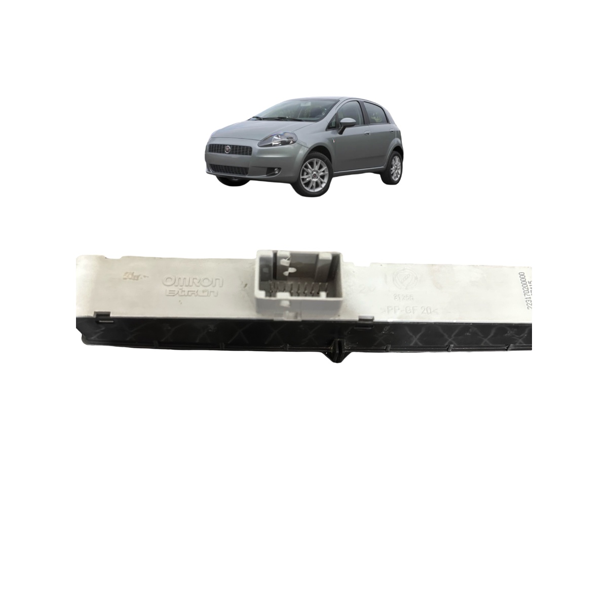 Comando Botão Fiat Punto Linea 2010/2015 Original - Imagem 4