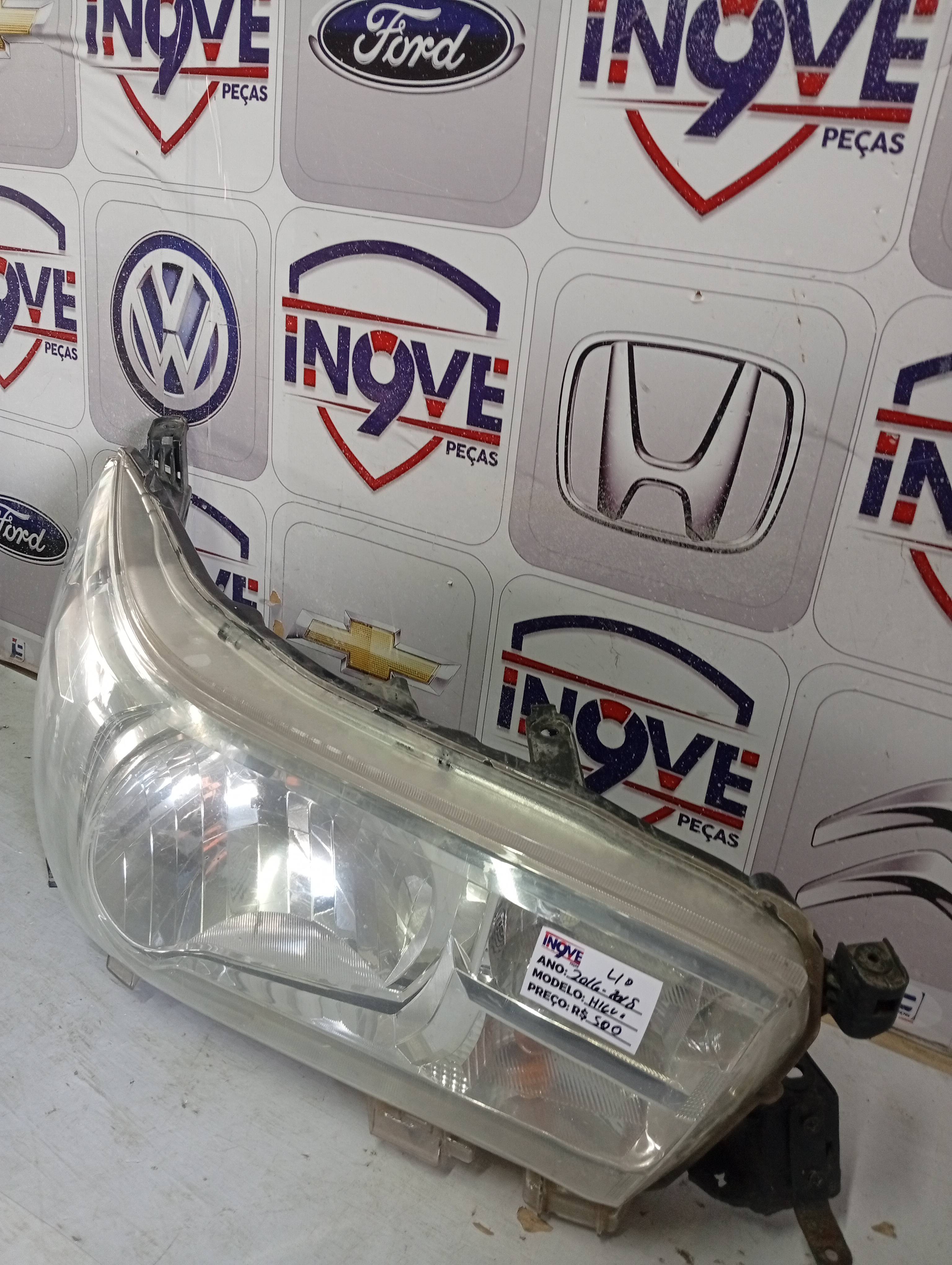 Farol Dianteiro Toyota Hilux 2016 a 2019 - Imagem 3