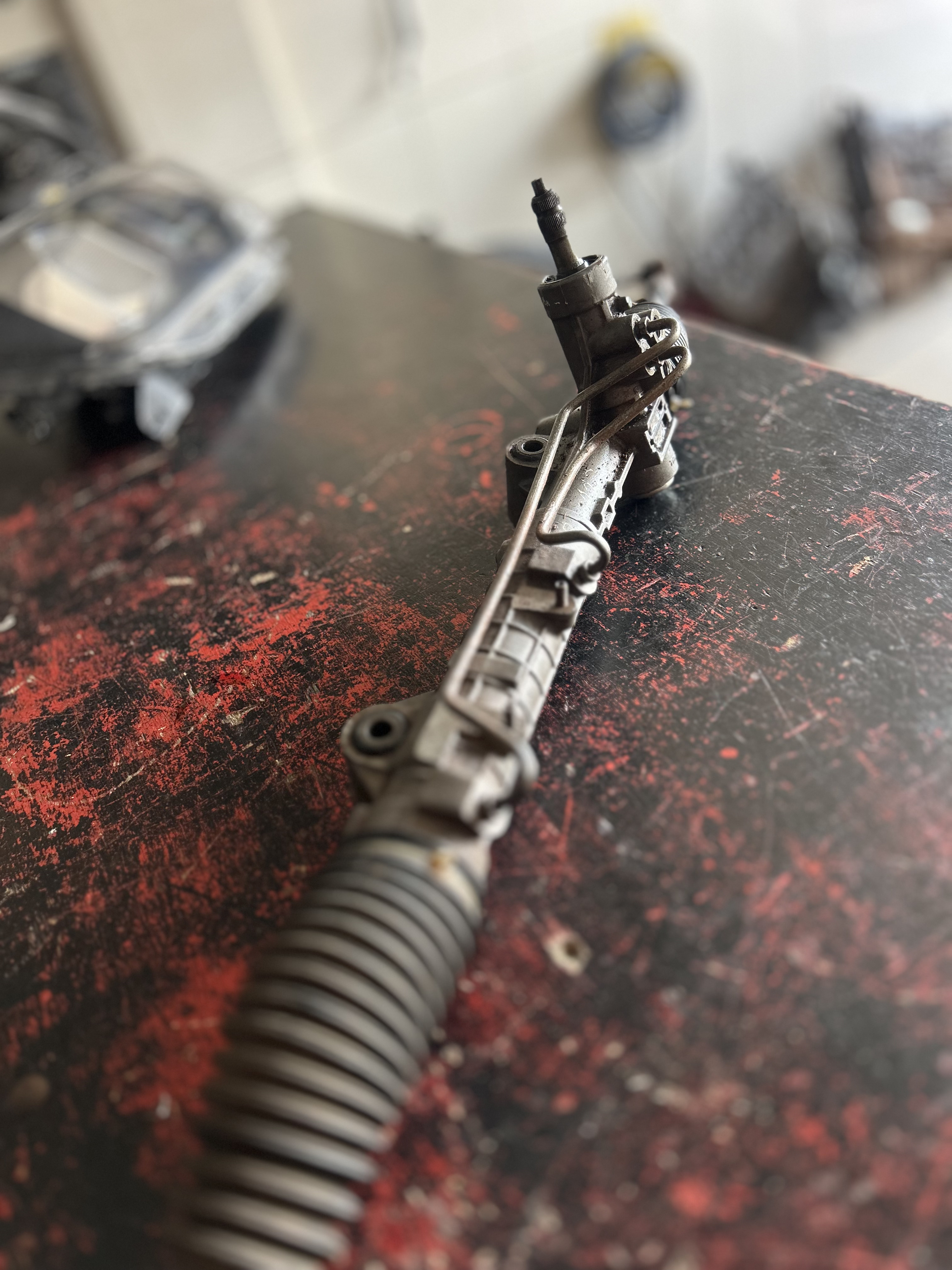 Setor de direção hidráulica