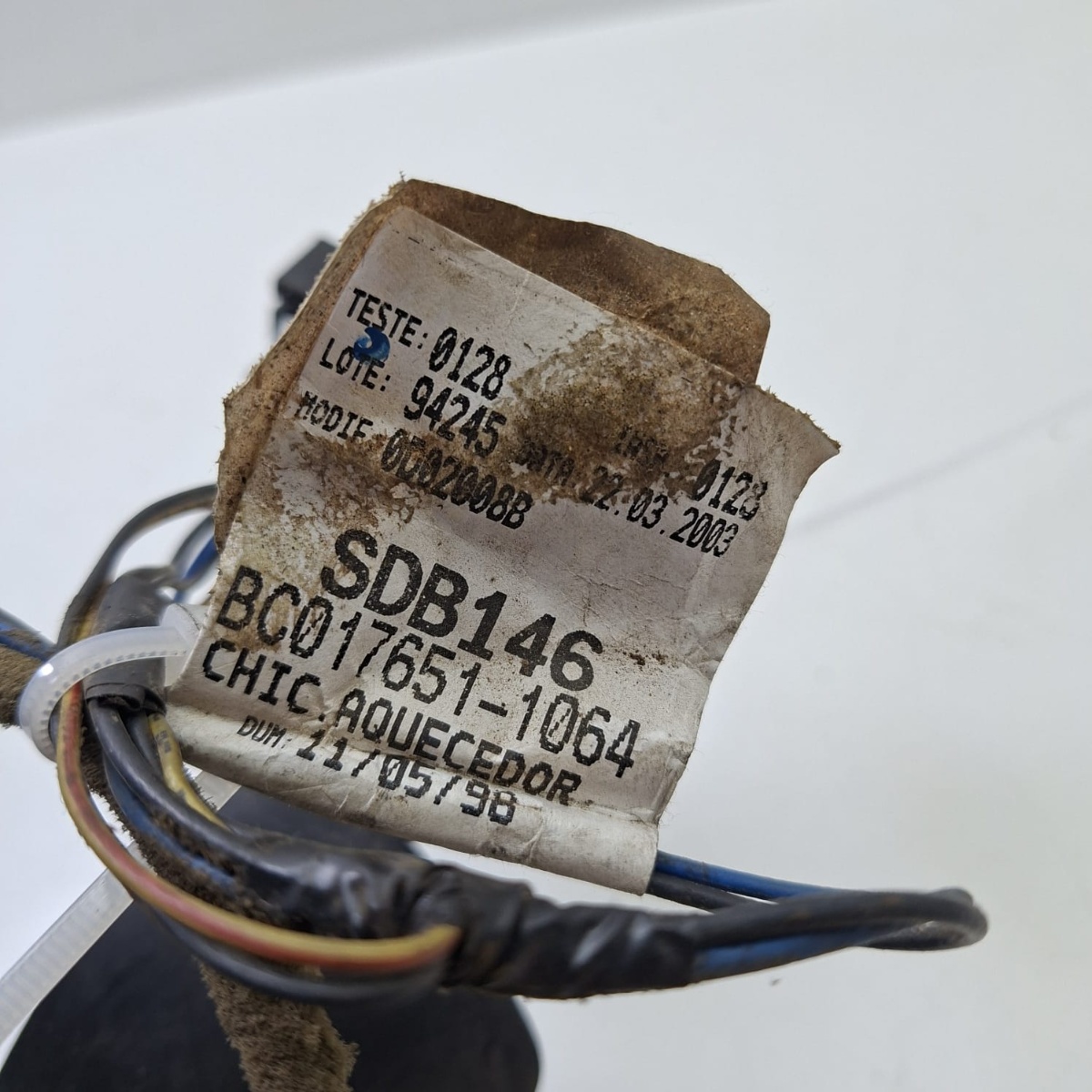 Motor Ventoinha Original Fiat Elba Fiorino Premio 7682145 - Imagem 3