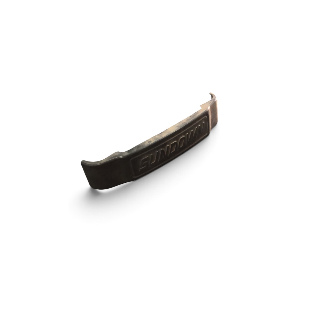 Emblema Frontal Sundown Hunter Max 100cc Usado Preto - Imagem 2