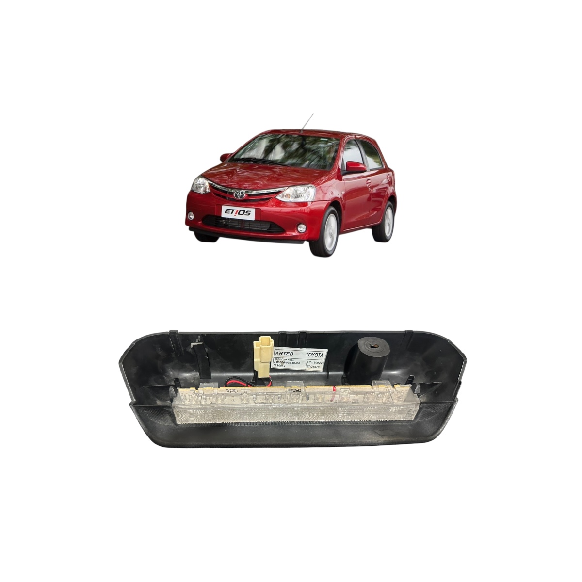 Break Light (luz Freio) Toyota Etios 14/21 Cod 810060d040c0 - Imagem 2