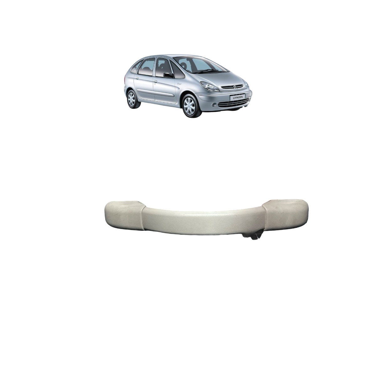 Alça De Teto Citroen Xsara Picasso 9662299477 Cinza