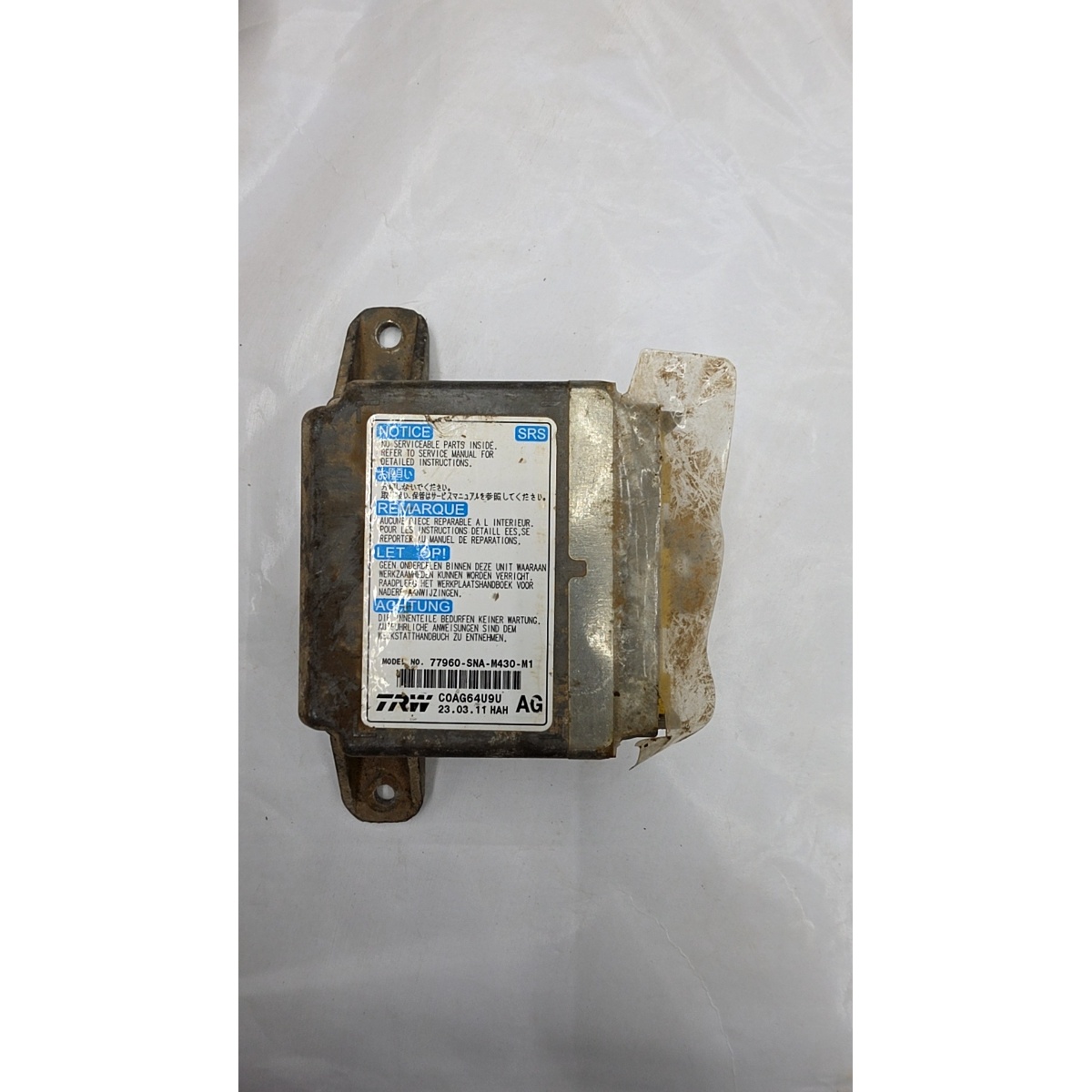 Módulo Airbag Honda New Civic 2007 A 2011 - Imagem 1