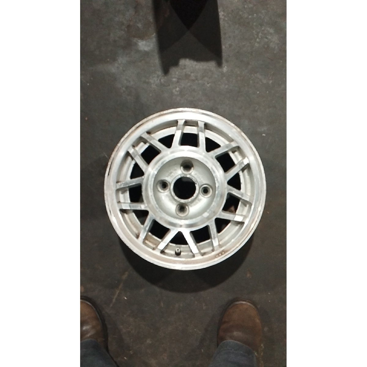 Roda De Liga Aro 14 Vw Passat Unidade - Imagem 5