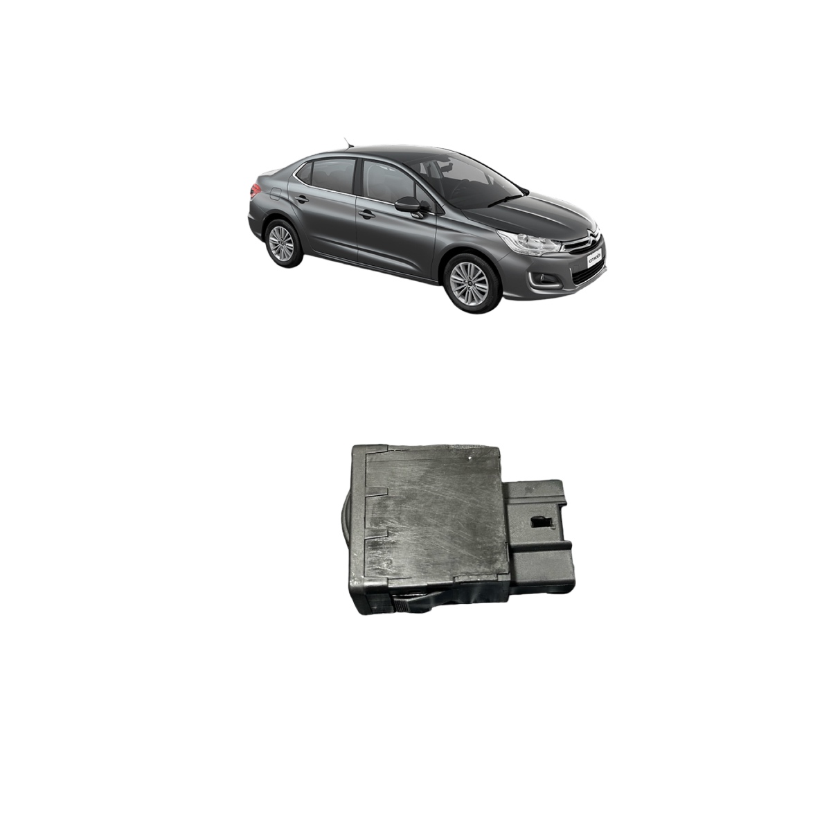 Botão Regulagem Farol Citroën C4 Painel Citroen C4 2003/2013 - Imagem 5