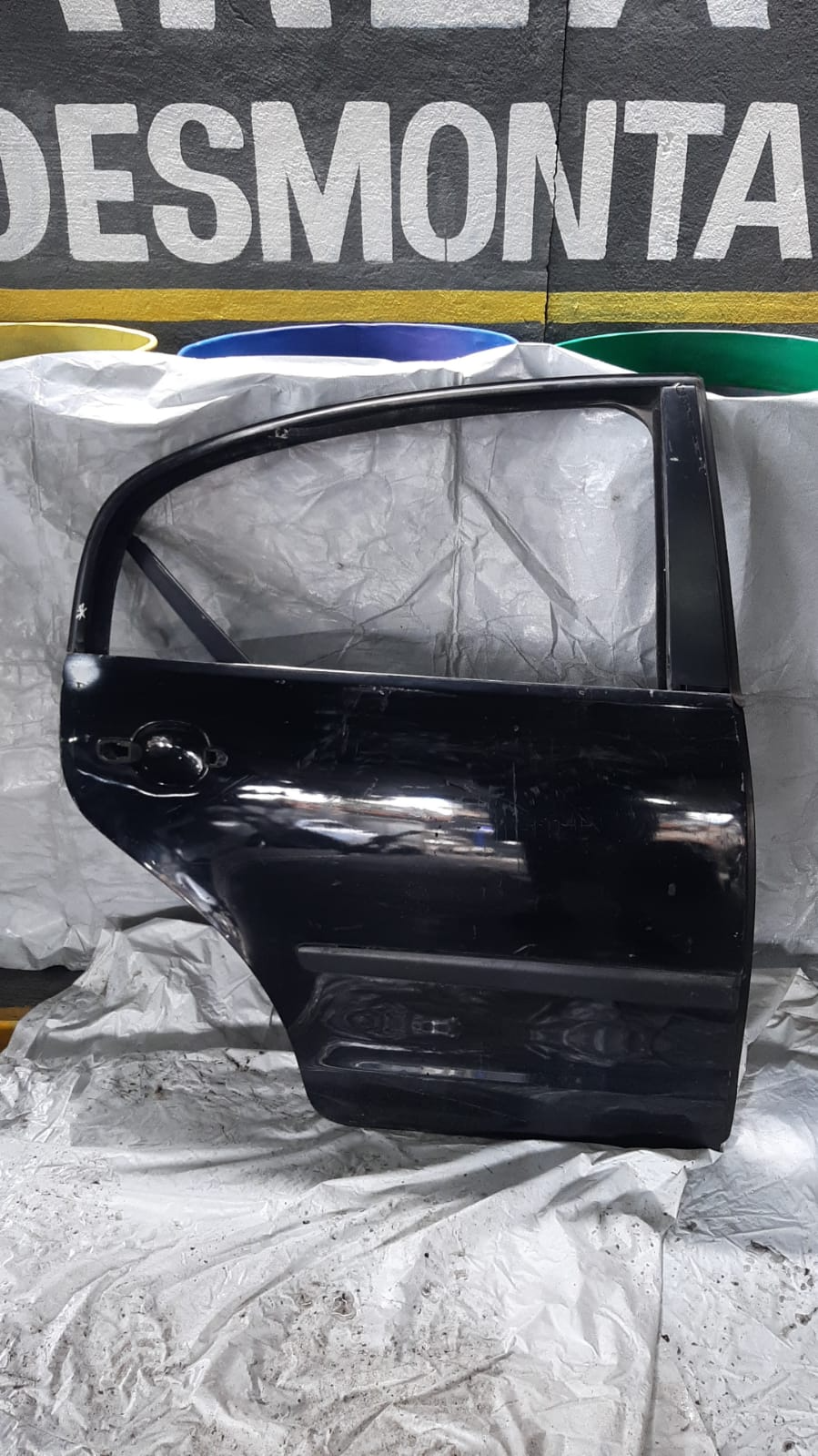 PORTA TRAS POLO SEDAN 4P LD 03/22 PRETO