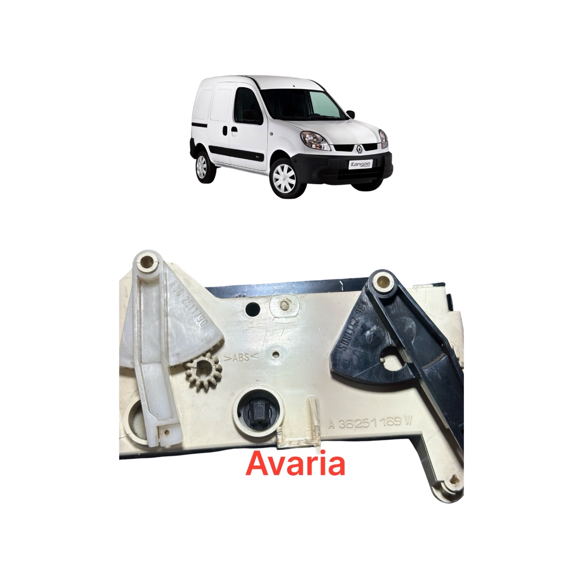 Comando De Ar Condicionado Renault Kangoo 1991/1999 Original - Imagem 5