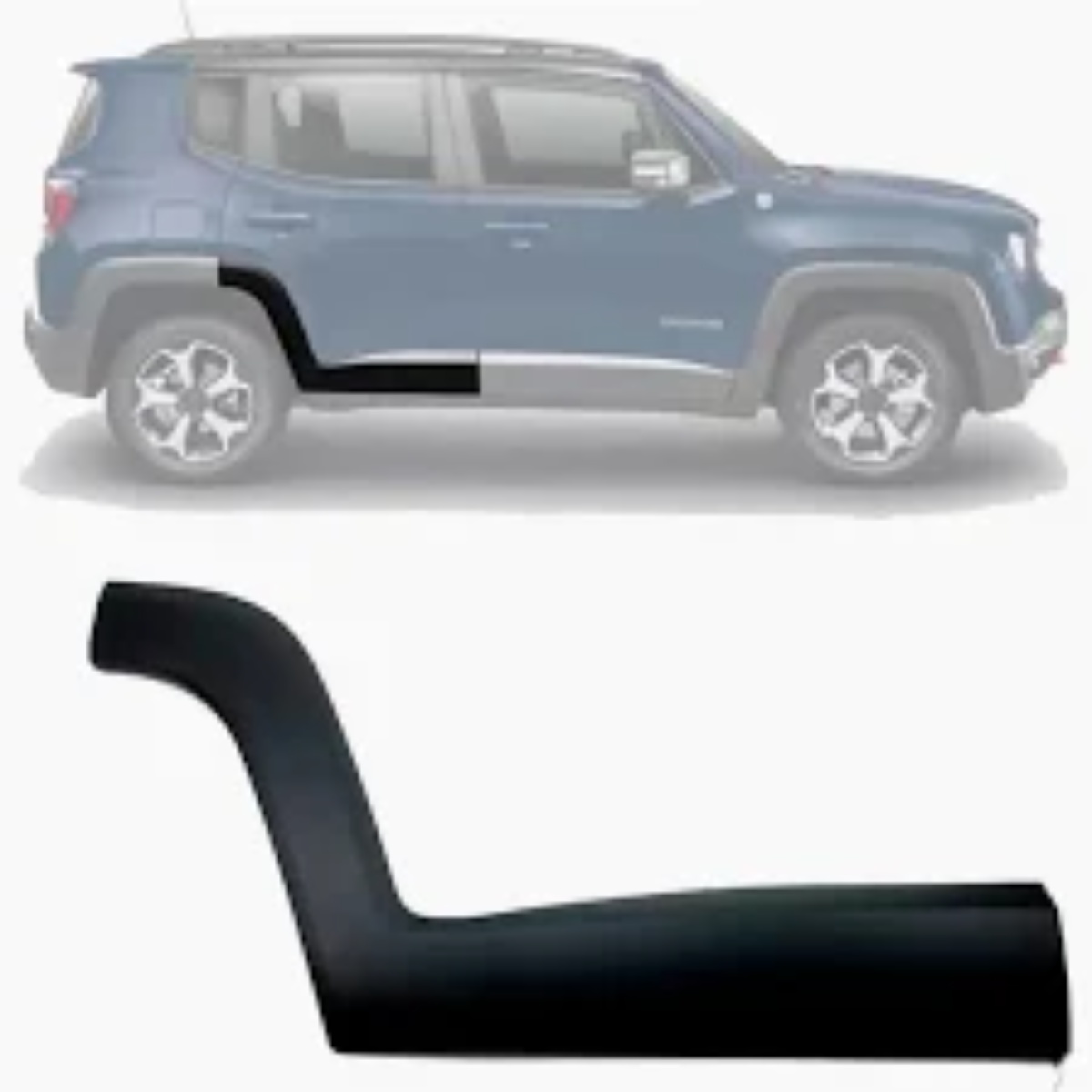 Moldura Friso Porta Traseira Direita Jeep Renegade