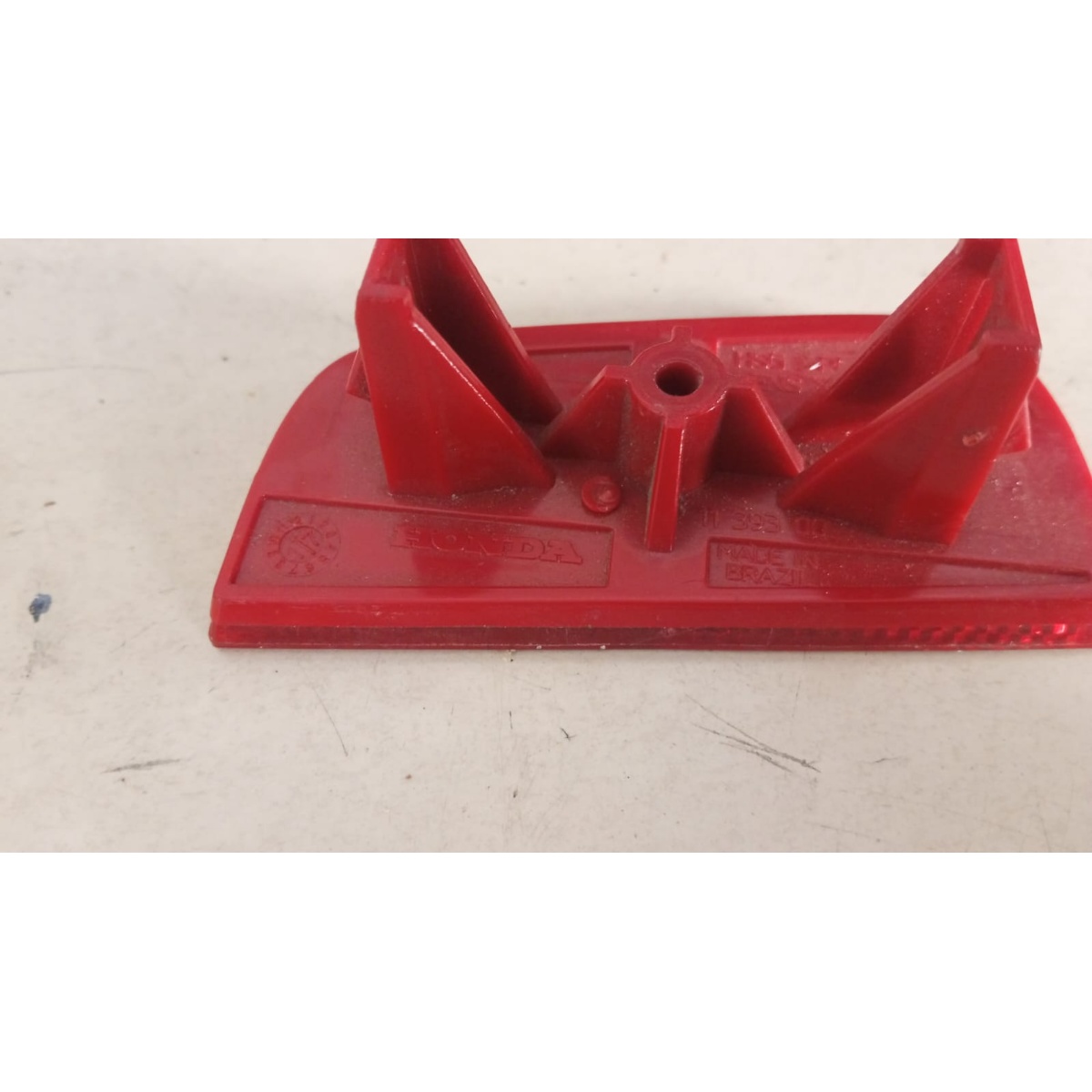 Refletor Do Para-choque Traseiro Civic Vermelho - Imagem 3