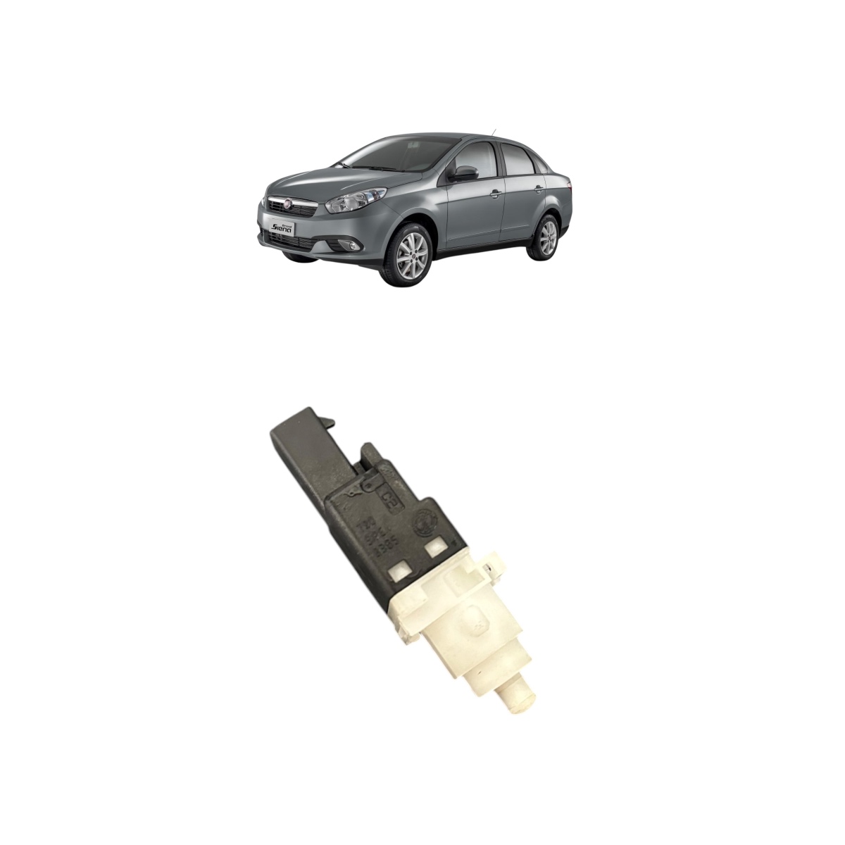 Interruptor Pedal Freio Fiat Gran Siena/Palio 2017 Original - Imagem 6