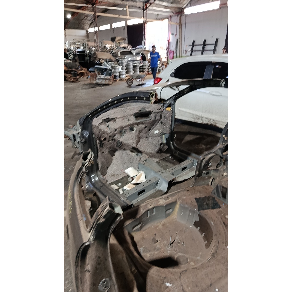 FRENTÃO COM COLUNAS PARABRISA FORD KA HATCH 2015 - Imagem 5