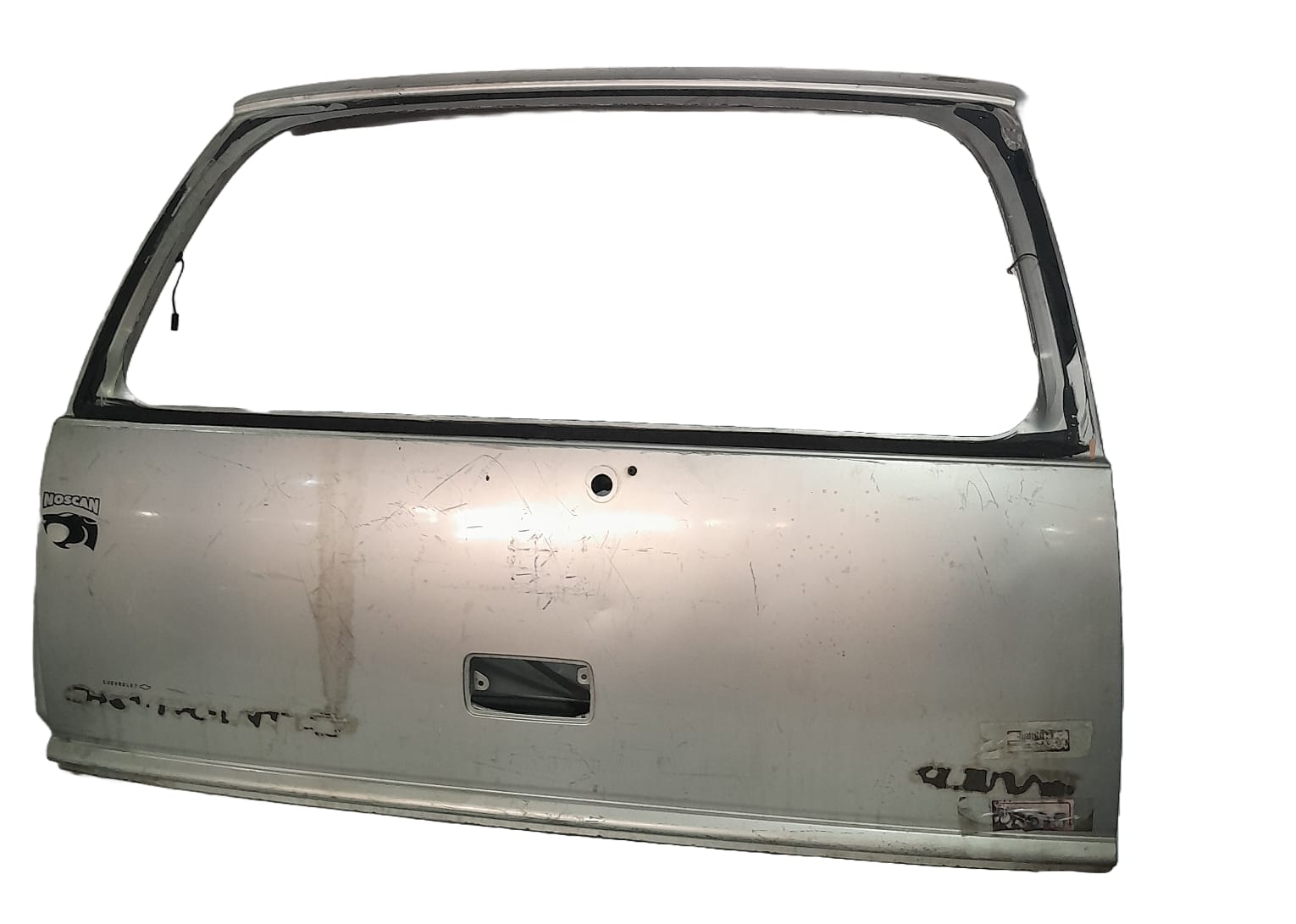 TAMPA TRASEIRA  BLAZER 1996/2004 (PRATA) - Imagem 3