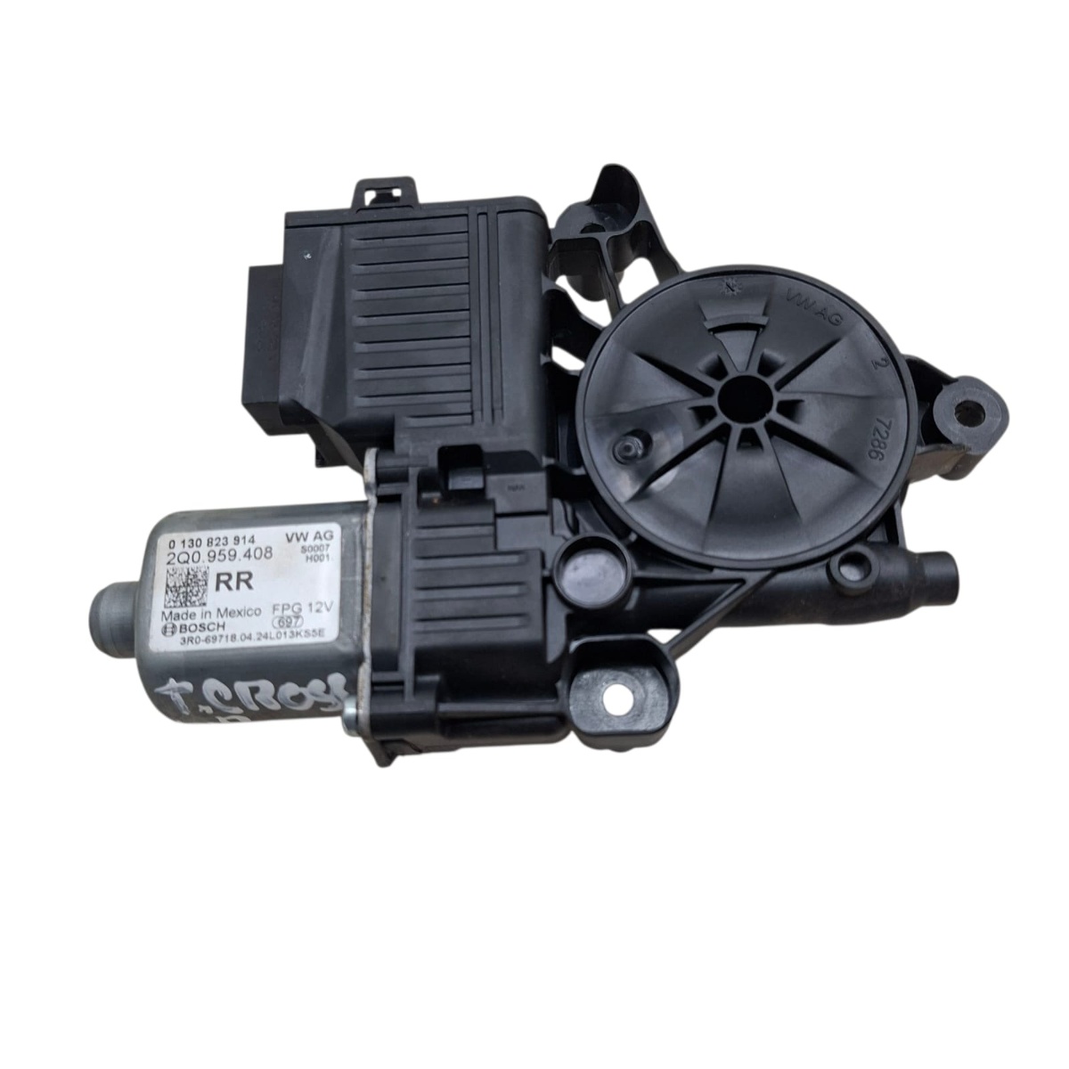 Motor Vidro Traseiro Direito Vw T-Cross Nivus Tsi 2023