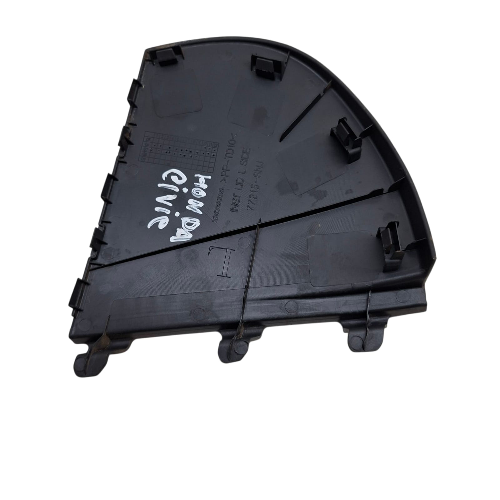 Moldura Lado Esquerdo Painel Honda Civic 77215snj Preto - Imagem 5