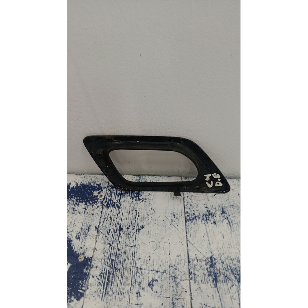 Moldura Maçaneta Interna Esquerda C4 Preto Dianteira - Imagem 2