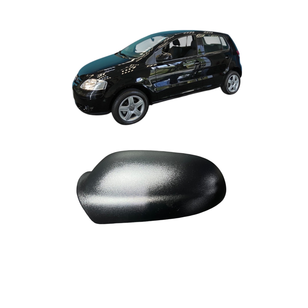 Capa Retrovisor Esquerda vw fox 2004/2009 5z08575381 - Imagem 1