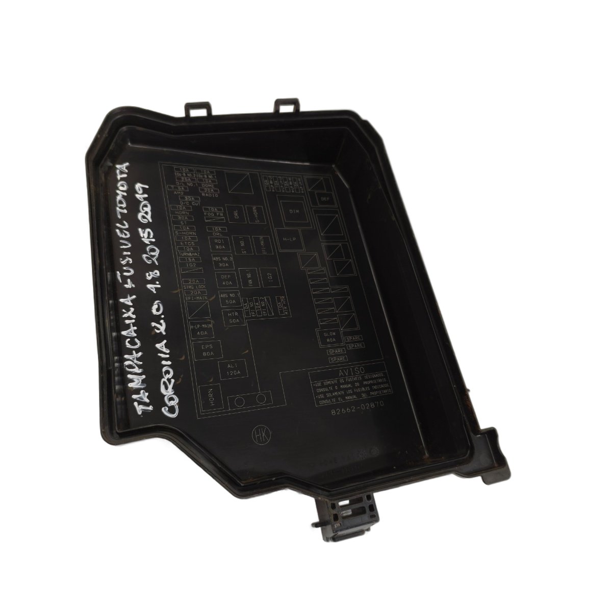 Tampa Caixa De Fusivel Toyota Corolla 2.0 1.8 2015 A 2019