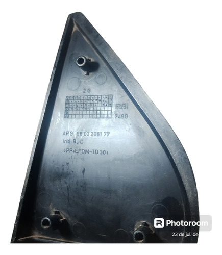 Acabamento Interno Traseiro Citroen Zx 1996 9603206177 Preto - Imagem 8