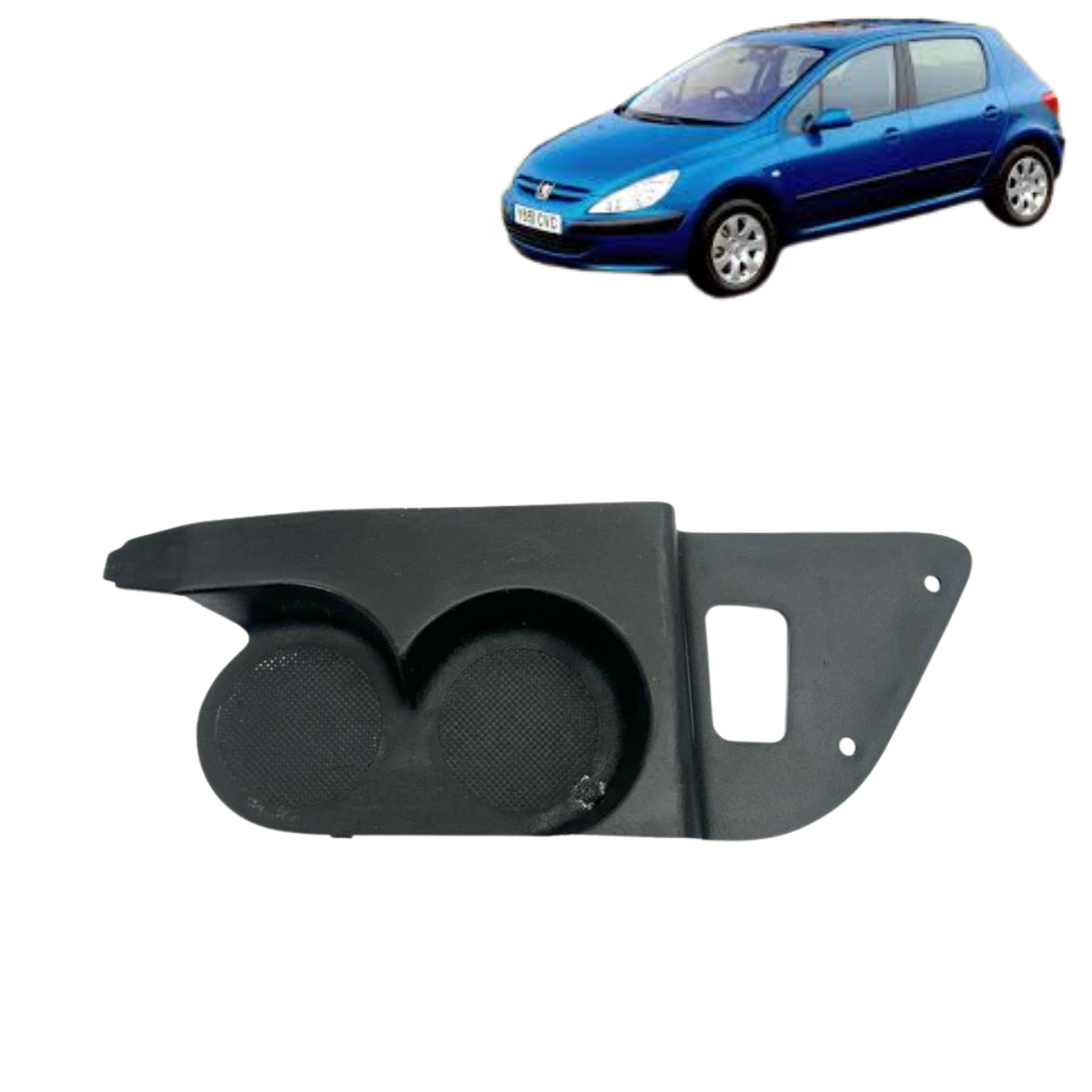 Moldura Porta Copos Console Peugeot 307 2002 2003