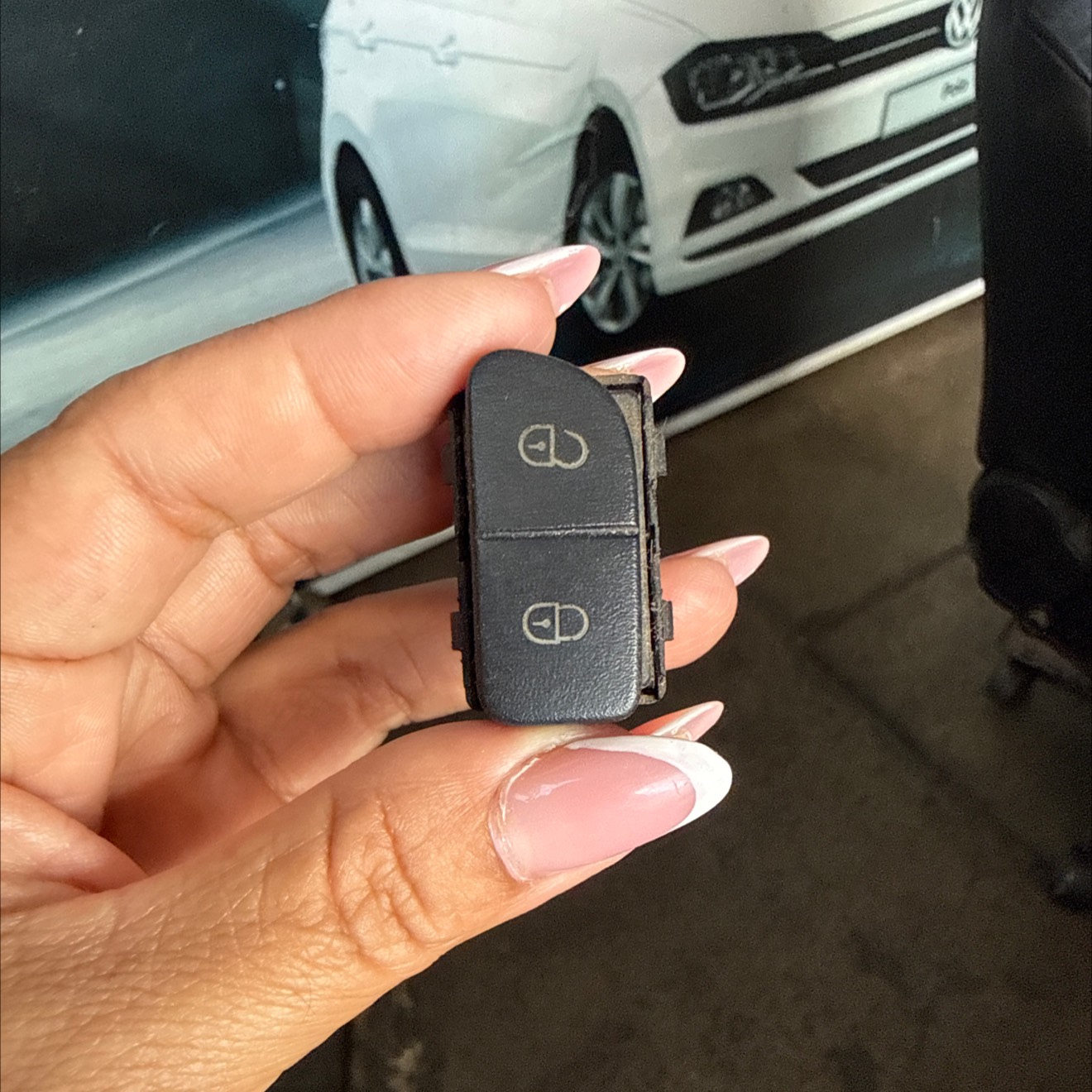 Interruptor Trava De Porta Gol - Imagem 1