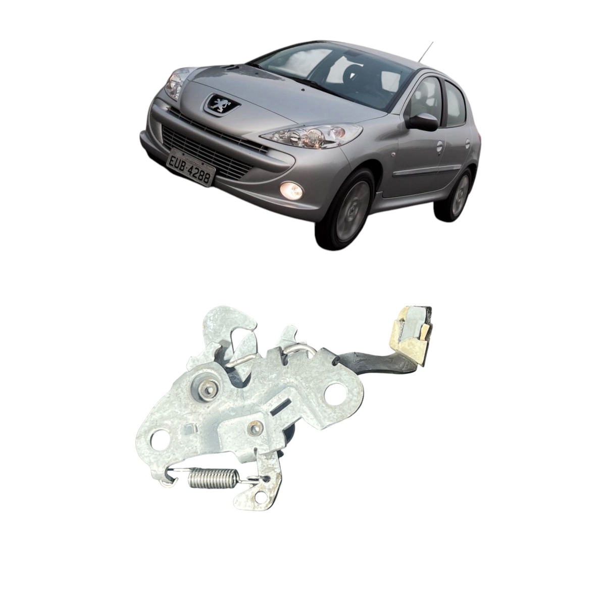 Fechadura capô Peugeot 207 2002/2013 - Imagem 3