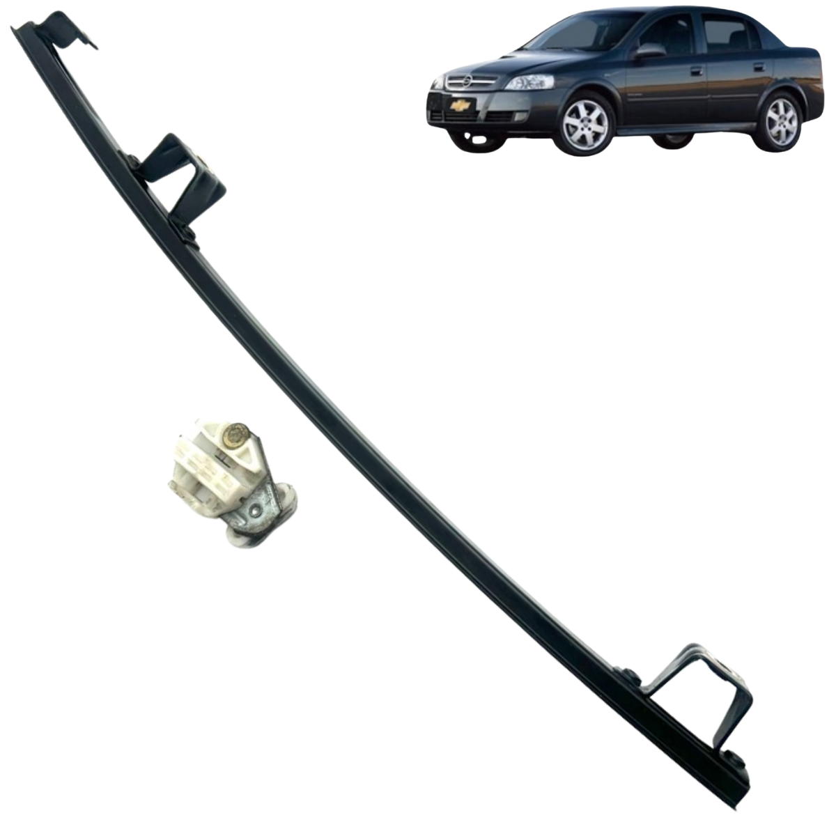 Trilho Guia Vidro Canaleta Dianteira Direita Gm Astra 2004