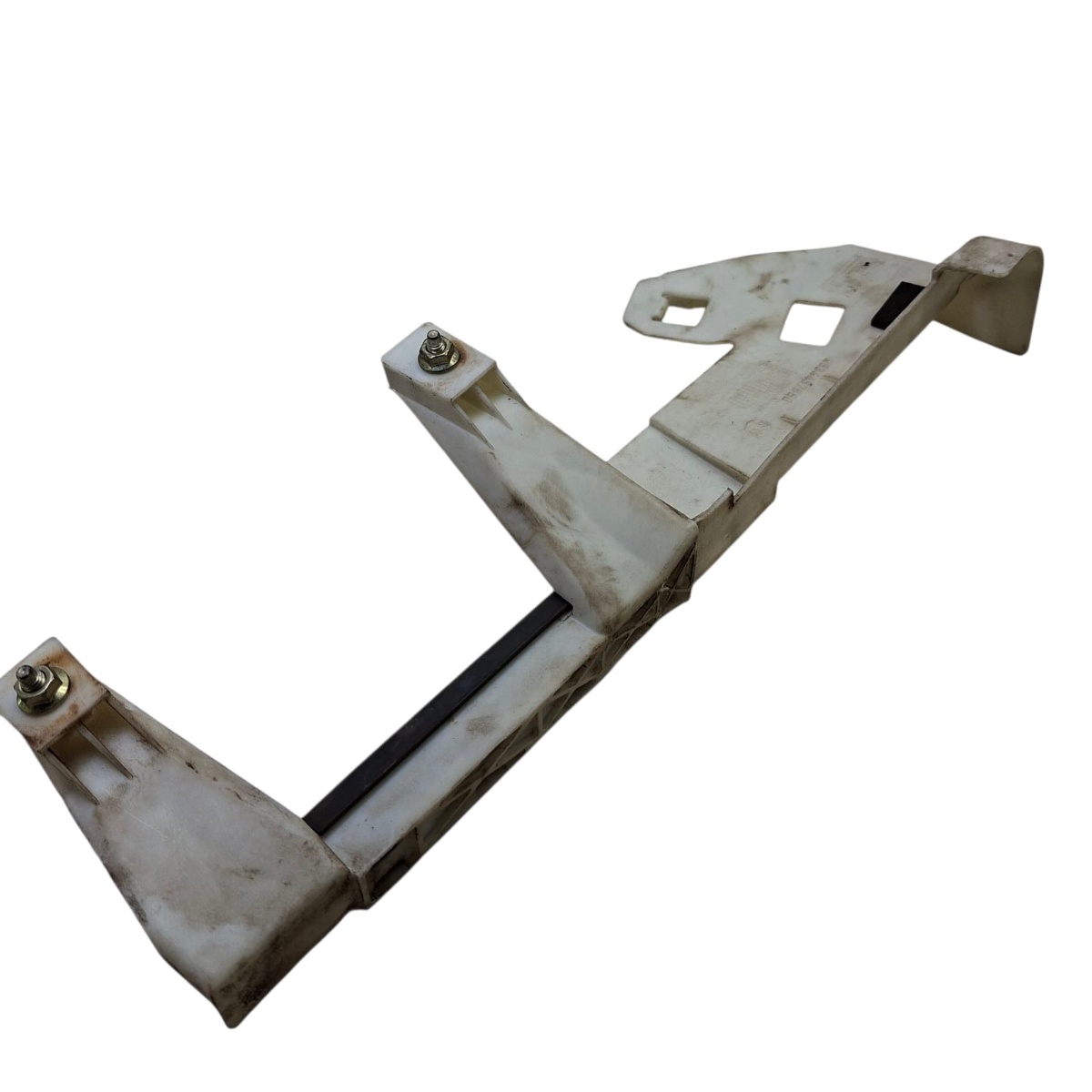Canaleta Guia Vidro Diant Direito Peugeot 307 2004 A 2012 Branco/preto - Imagem 2