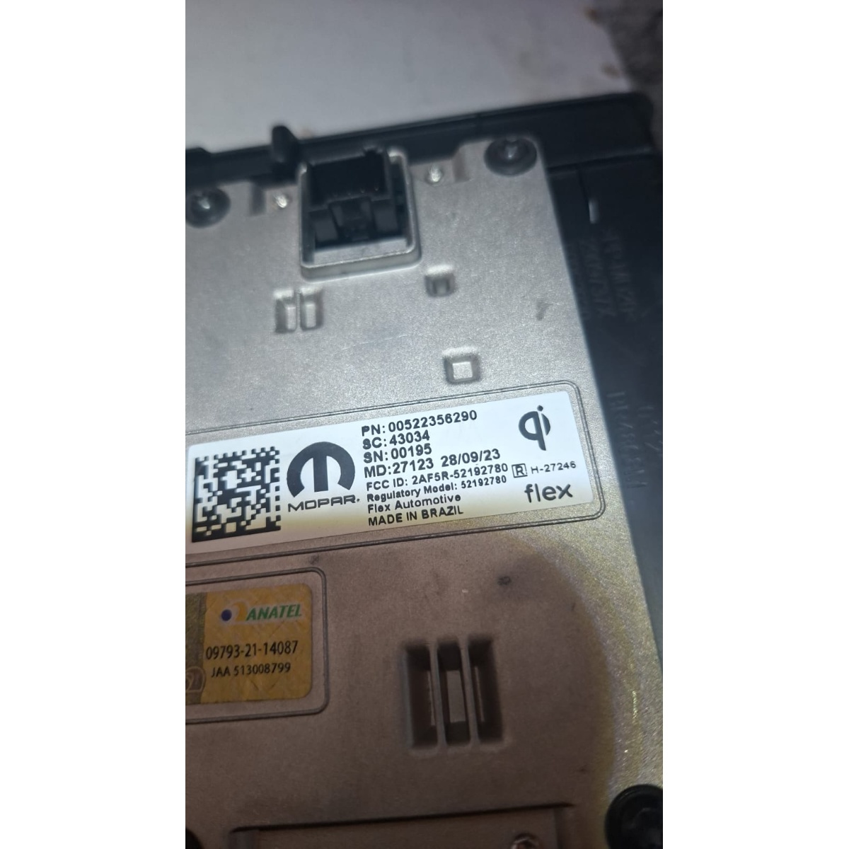 Módulo Carregador Indução Strada Renegade/ commander 22/23 - Imagem 2