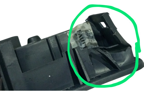 Moldura Botão Retrovisor Clio 02 A 11 8200193895 Com Detalhe - Imagem 5