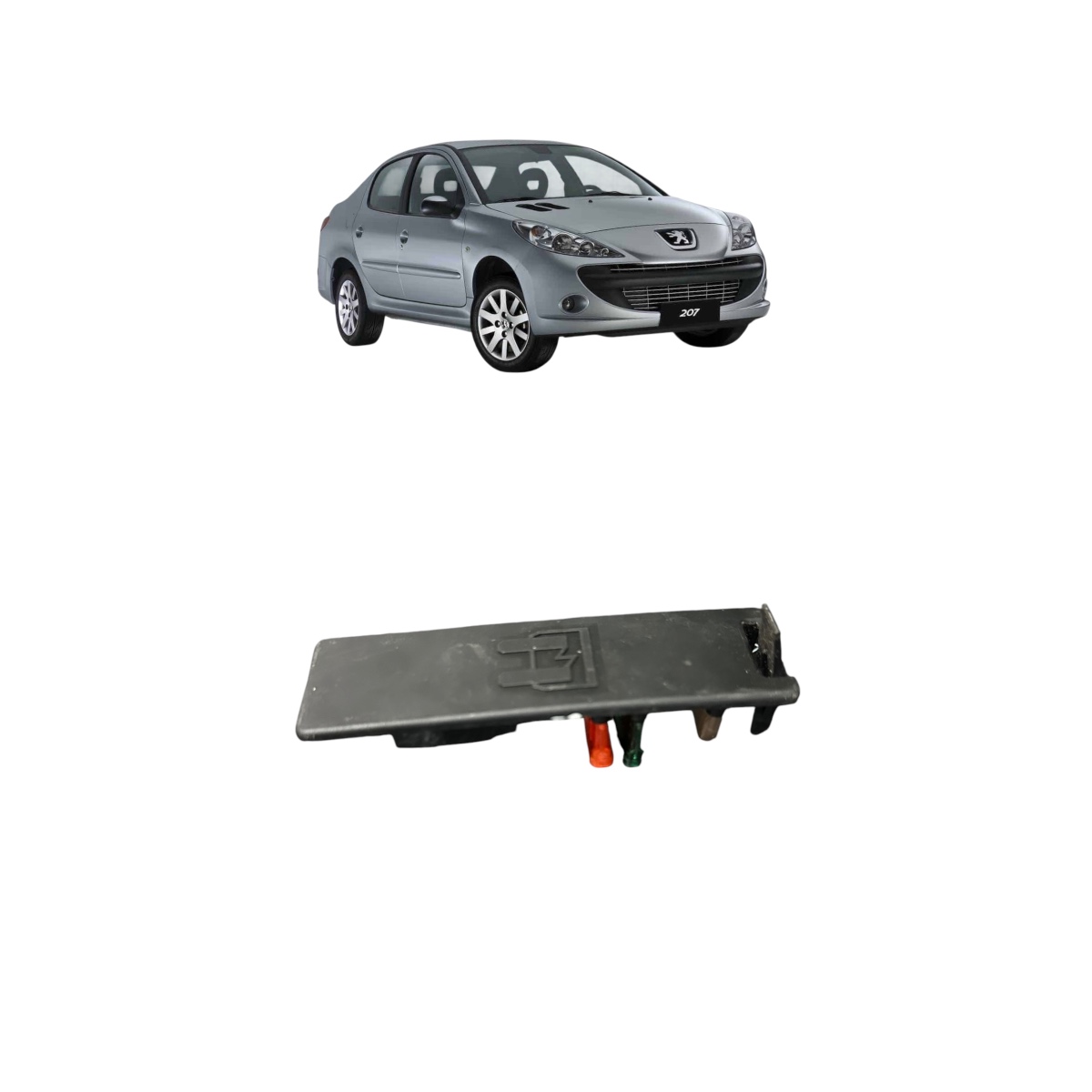Tampa Fusíveis Reserva Int Peugeot 207 1.4 2008 9637466280 - Imagem 3