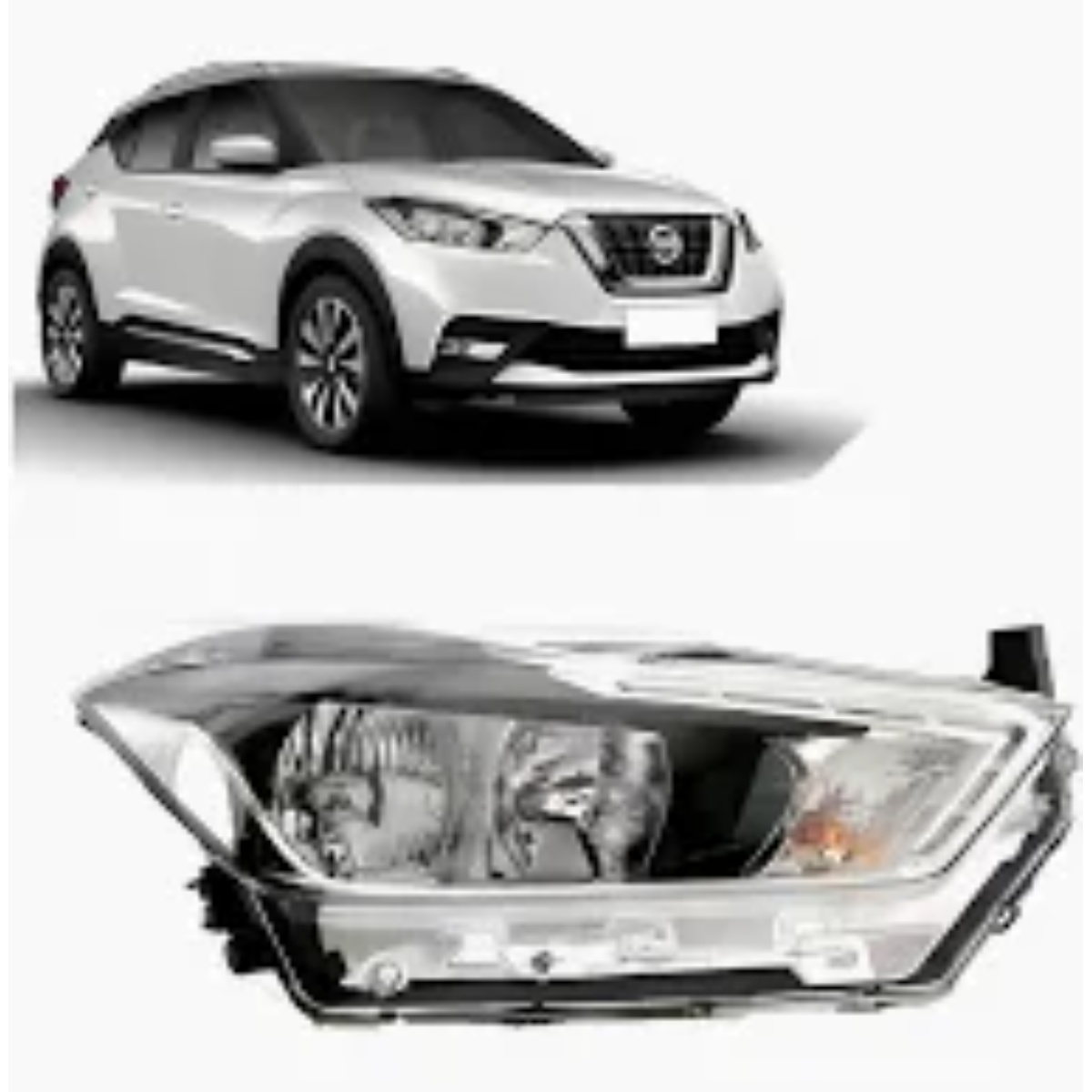 Farol Direito Nissan Kicks 2017-2021 Esquerdo