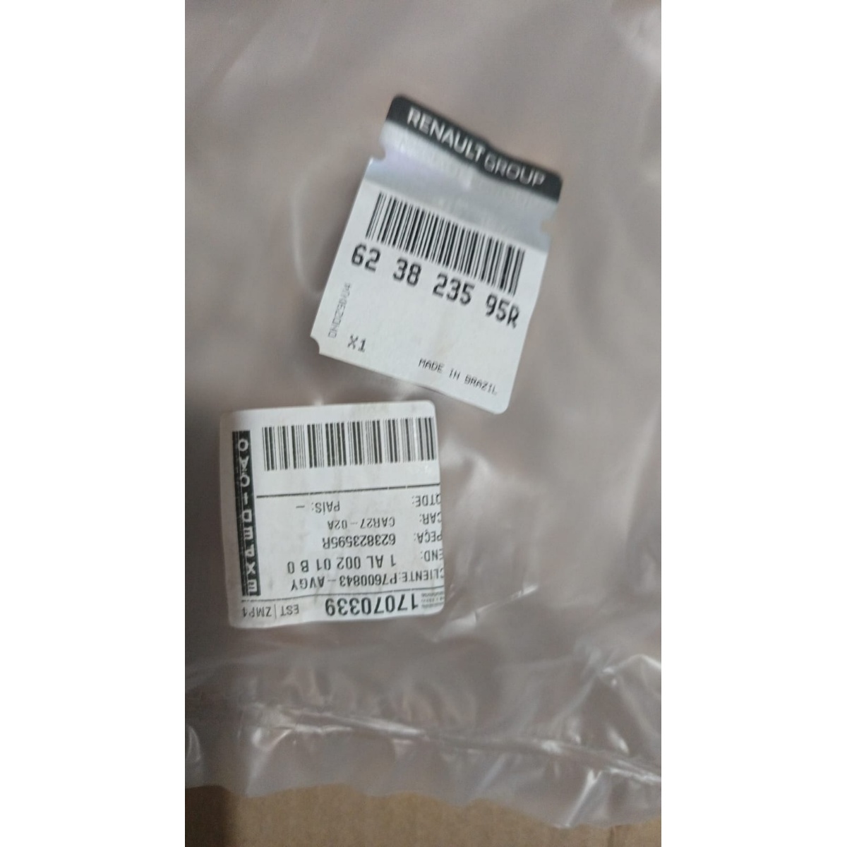 Aplique Da Grade Dianteira Renault Duster Novo Original Preto Brilhante - Imagem 4