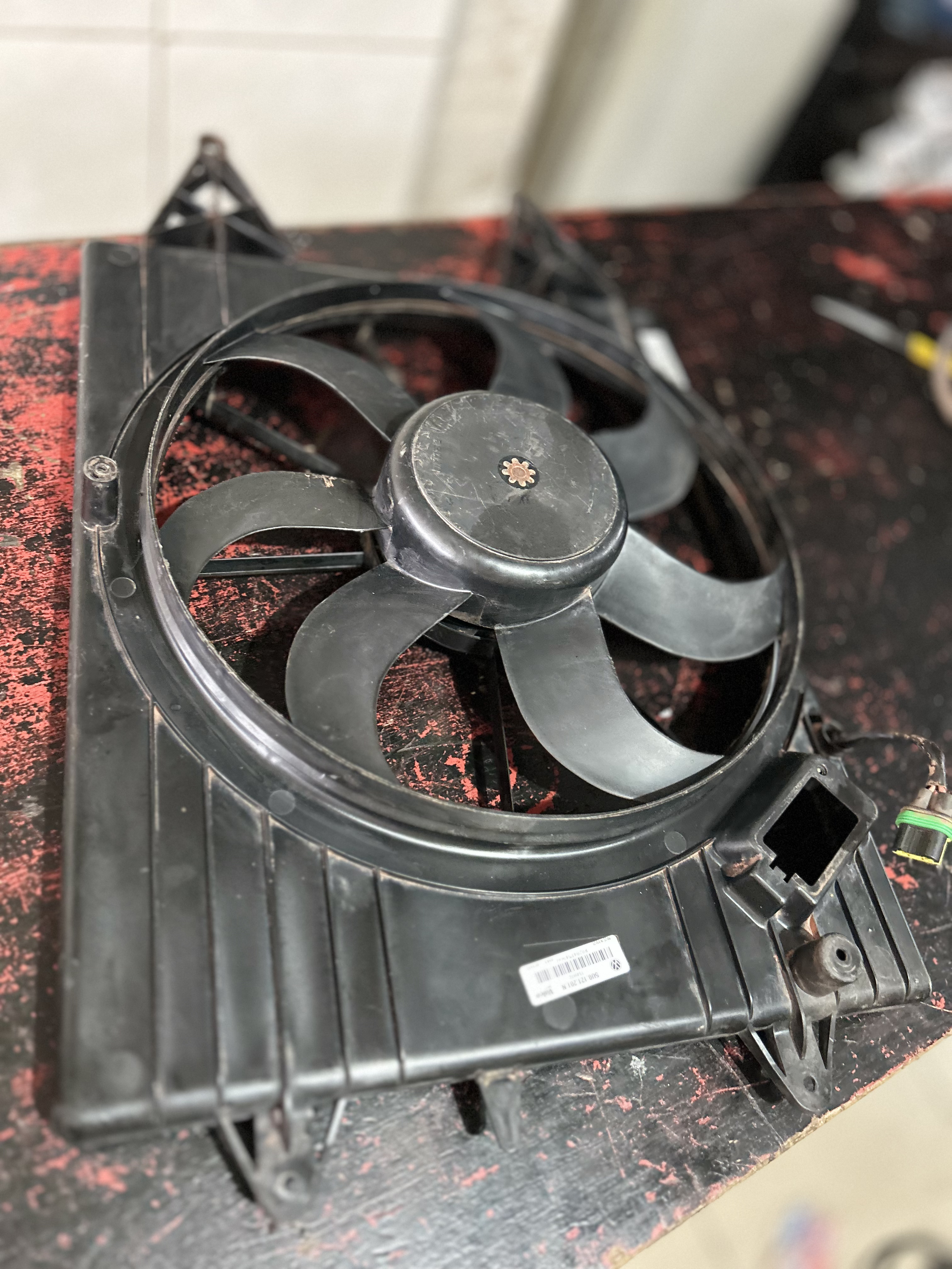 Eletro Ventilador Completo Gol Fox Saveiro - Imagem 1