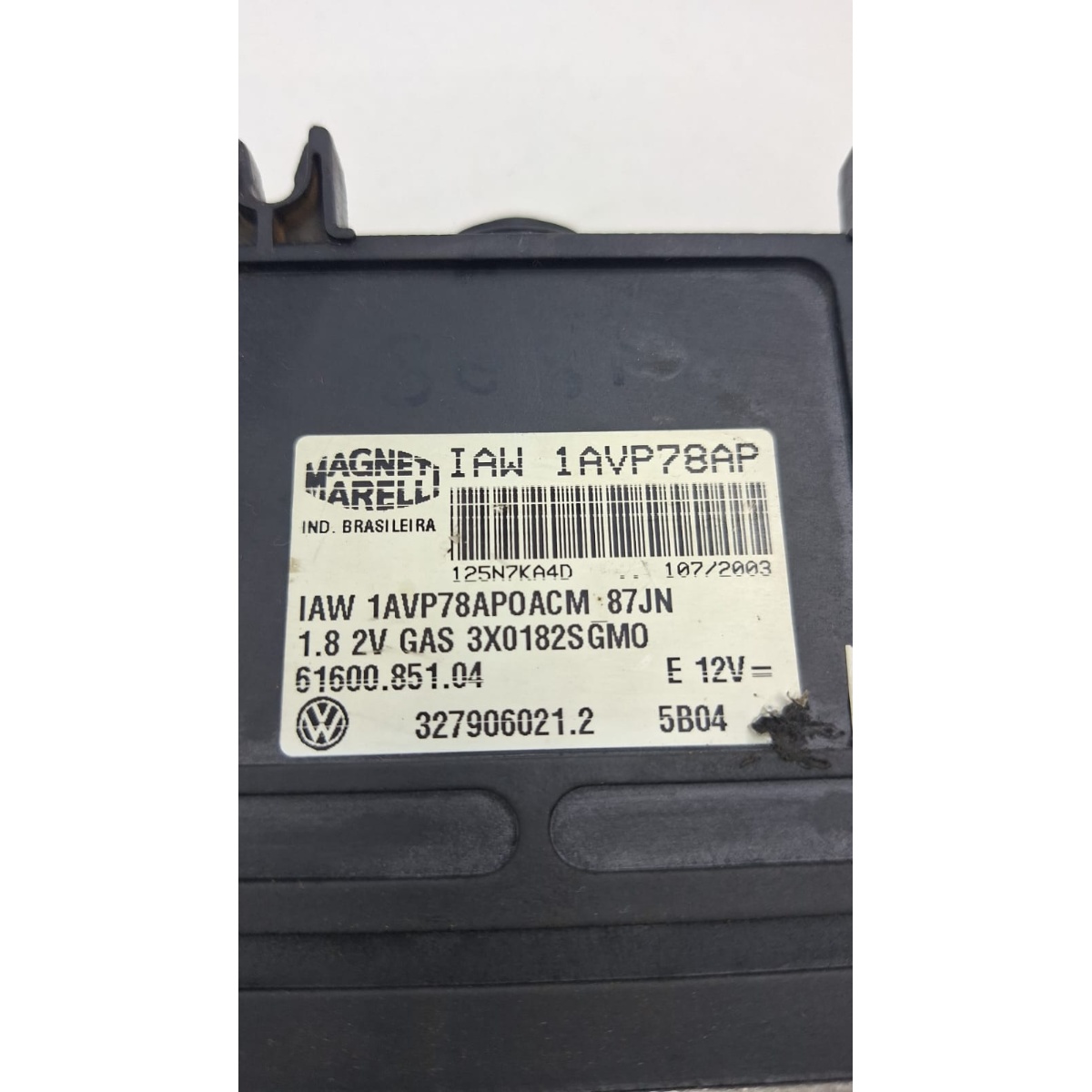 Módulo de Injeção Eletrônica VW 1.8 AP IAW1AVP78AP - Imagem 2